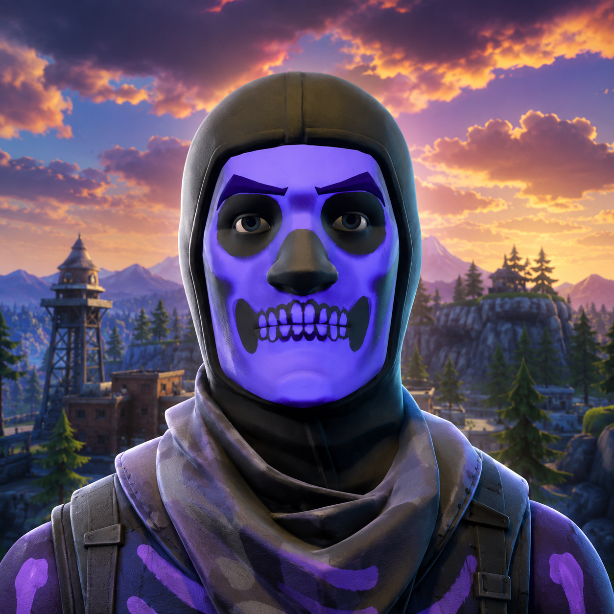 OG Skull Trooper Account Artwork