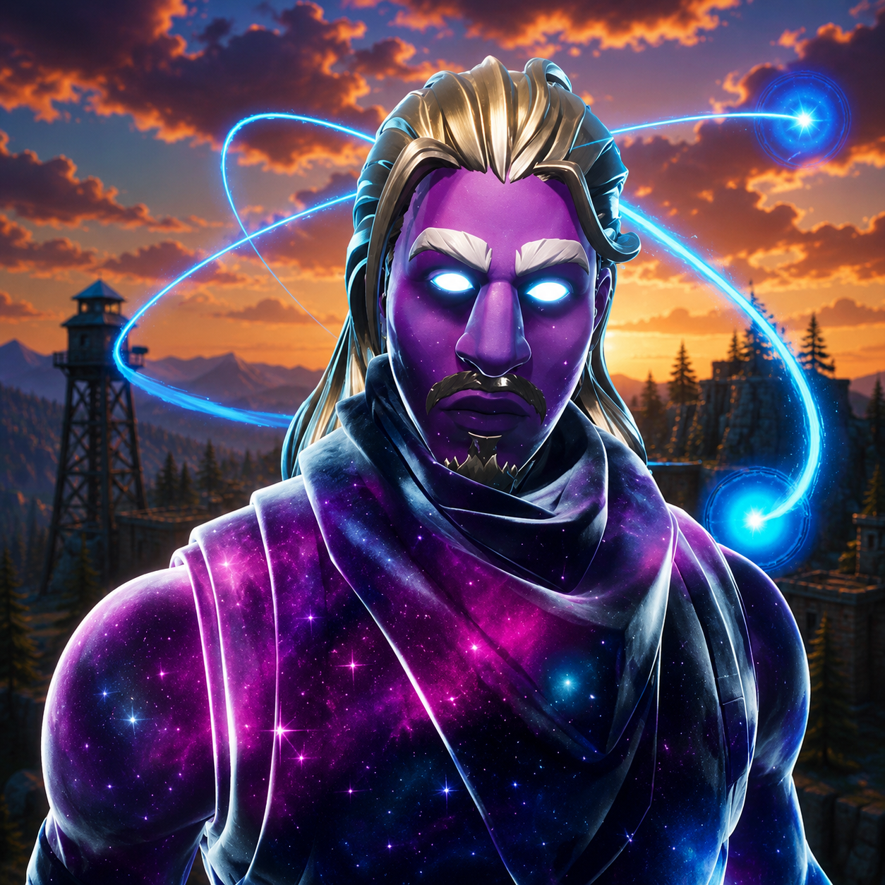 Galaxy Skin Account Artwork